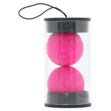 Lush Ivy Silicone and Steel Kegel Balls in Pink