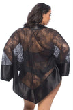 Coco All Over Lace Statement Robe in OSXL