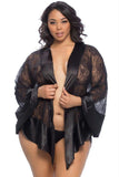 Coco All Over Lace Statement Robe in OSXL