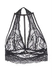 Odette Soft Black Lace Bralette in 2X