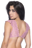 Suzette Mesa Rose Lace Bralette in XL