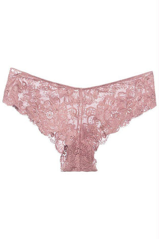 Suzette Mesa Rose Lace Tanga Panty in XL