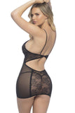 Jeanette Smokey Night Babydoll in L-XL