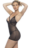 Jeanette Smokey Night Babydoll in L-XL