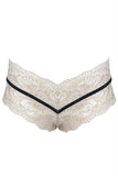 Odette Soft Lace Cream Boyshort in 1X