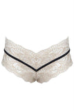 Odette Soft Lace Cream Boyshort in 1X