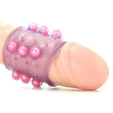 Silicone Lil' Pearl Pleasure Sleeve in Purple