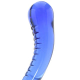 Icicles No. 70 Glass Dildo in Blue