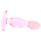 Icicles No. 73 Petite Glass Massager in Pink
