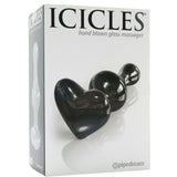 Icicles No. 74 Glass Massager in Black