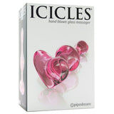 Icicles No. 75 Glass Massager in Pink
