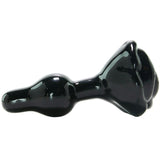 Icicles No. 77 Glass Plug in Black