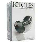 Icicles No. 78 Glass Plug in Black