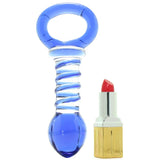 Icicles No. 81 Glass Plug in Blue