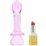 Icicles No. 82 Glass Dildo in Pink