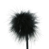 Fetish Fantasy Feather Crop in Black