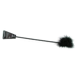 Fetish Fantasy Feather Crop in Black