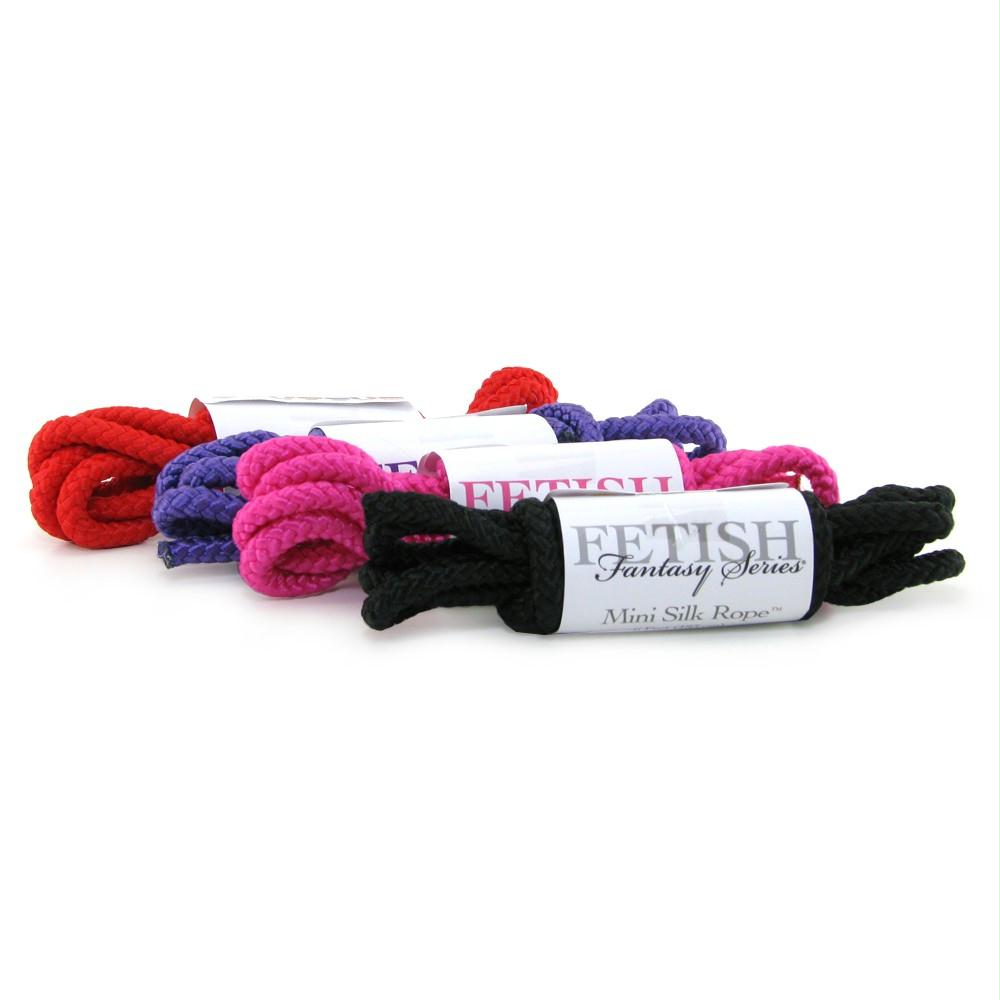 Fetish Fantasy Mini Silk Rope Sampler 4 Pack