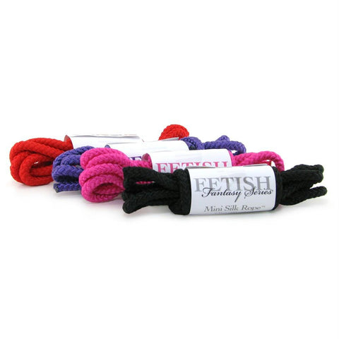Fetish Fantasy Mini Silk Rope Sampler 4 Pack