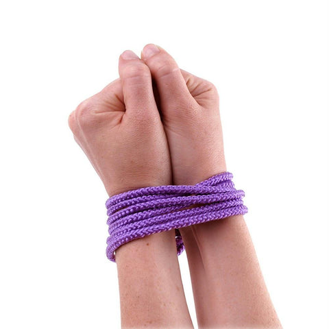 Fetish Fantasy Mini Silk Rope in Purple