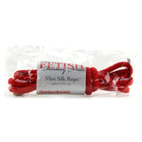 Fetish Fantasy Mini Silk Rope in Red
