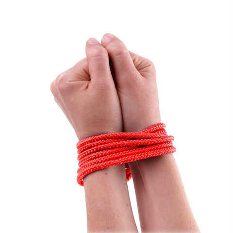 Fetish Fantasy Mini Silk Rope in Red