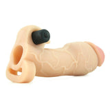 Vibrating Real Feel Fanta Flesh 2 Inch Extension in White