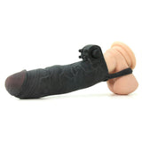 Vibrating Real Feel Fanta Flesh 2 Inch Extension in Black