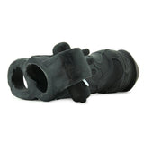 Vibrating Real Feel Fanta Flesh 2 Inch Extension in Black