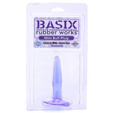 Basix Mini Butt Plug in Purple