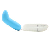 Gum Drop Silicone Bullet Vibe in Blue