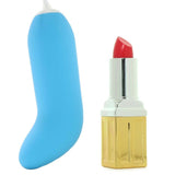 Gum Drop Silicone Bullet Vibe in Blue