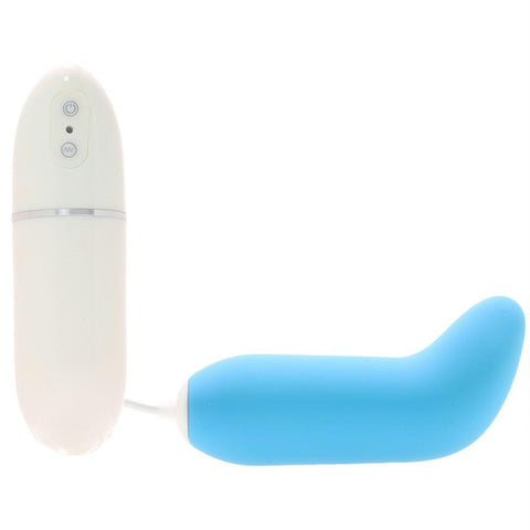 Gum Drop Silicone Bullet Vibe in Blue