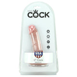 King Cock 6" Dildo in Flesh