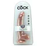 King Cock 9" Cock with Balls in Flesh