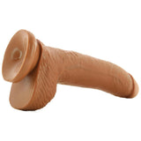 King Cock 9" Cock with Balls in Tan