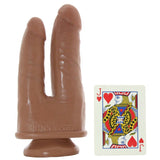 King Cock Double Penetrator in Tan