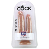 King Cock Double Penetrator in Tan