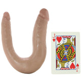 King Cock Small Double Trouble in Tan