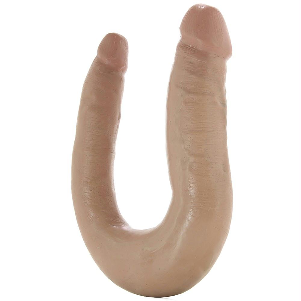 King Cock Medium Double Trouble Dildo in Tan