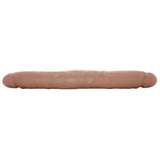 King Cock 12" Slim Double Dildo in Tan