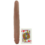 King Cock 12" Slim Double Dildo in Tan