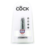 King Cock 5" Dildo in Black