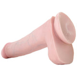 King Cock 13" Cock with Balls in Cream