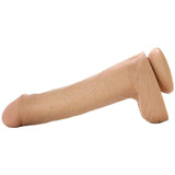 King Cock 13" Cock with Balls in Tan