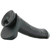 King Cock 13" Cock with Balls in Black