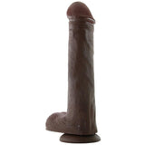 King Cock 13" Cock with Balls in Chocolate