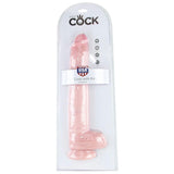 King Cock 14" Cock with Balls in Light
