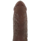 King Cock 14" Cock with Balls in Chocolate