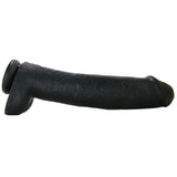 King Cock 15" Cock with Balls in Black